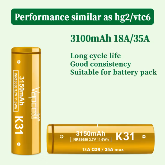 Wiederaufladbarer zylindrischer Lithium-Akku, 6000 mAh, 18650 Zellen, Li-Ion, 3,7 V, 18650 Li